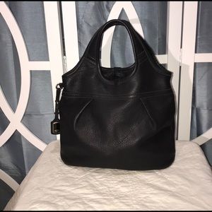 Black leather medium sized UGG hobo purse